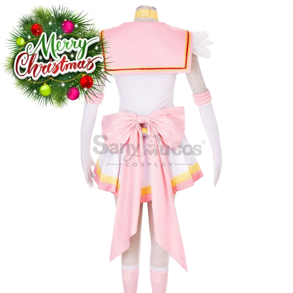 【In Stock】Anime Sailor Moon Supers Cosplay Chibi Chibiusa Tsukino Battle Suit Costume Costumes