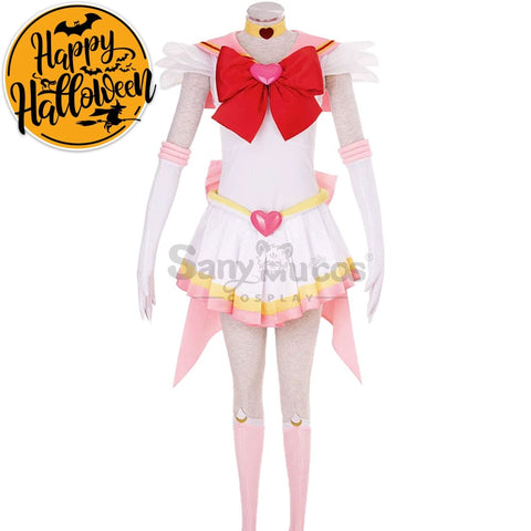【In Stock】Anime Sailor Moon Supers Cosplay Chibi Chibiusa Tsukino Battle Suit Costume Costumes