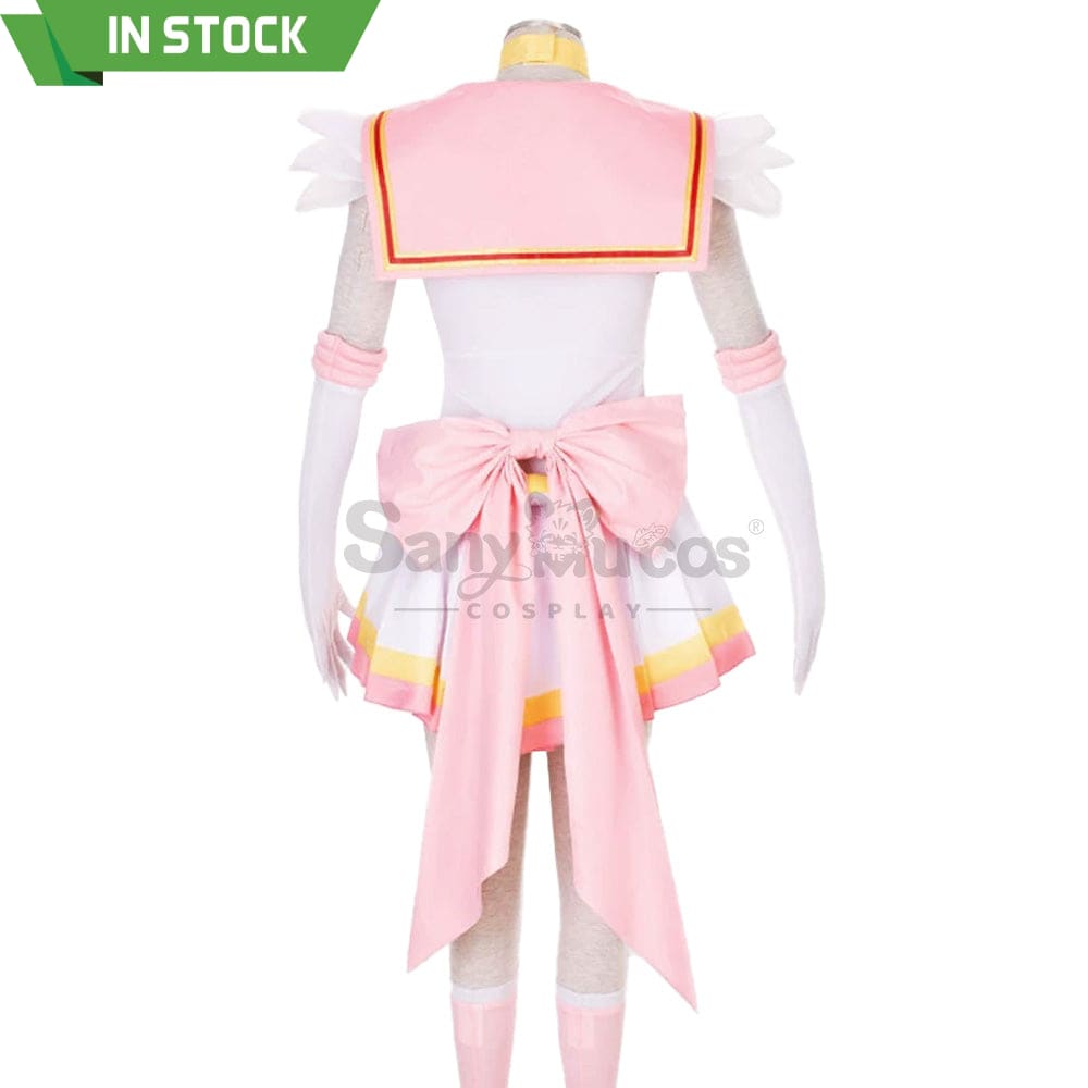 【In Stock】Anime Sailor Moon Supers Cosplay Chibi Chibiusa Tsukino Battle Suit Costume Costumes