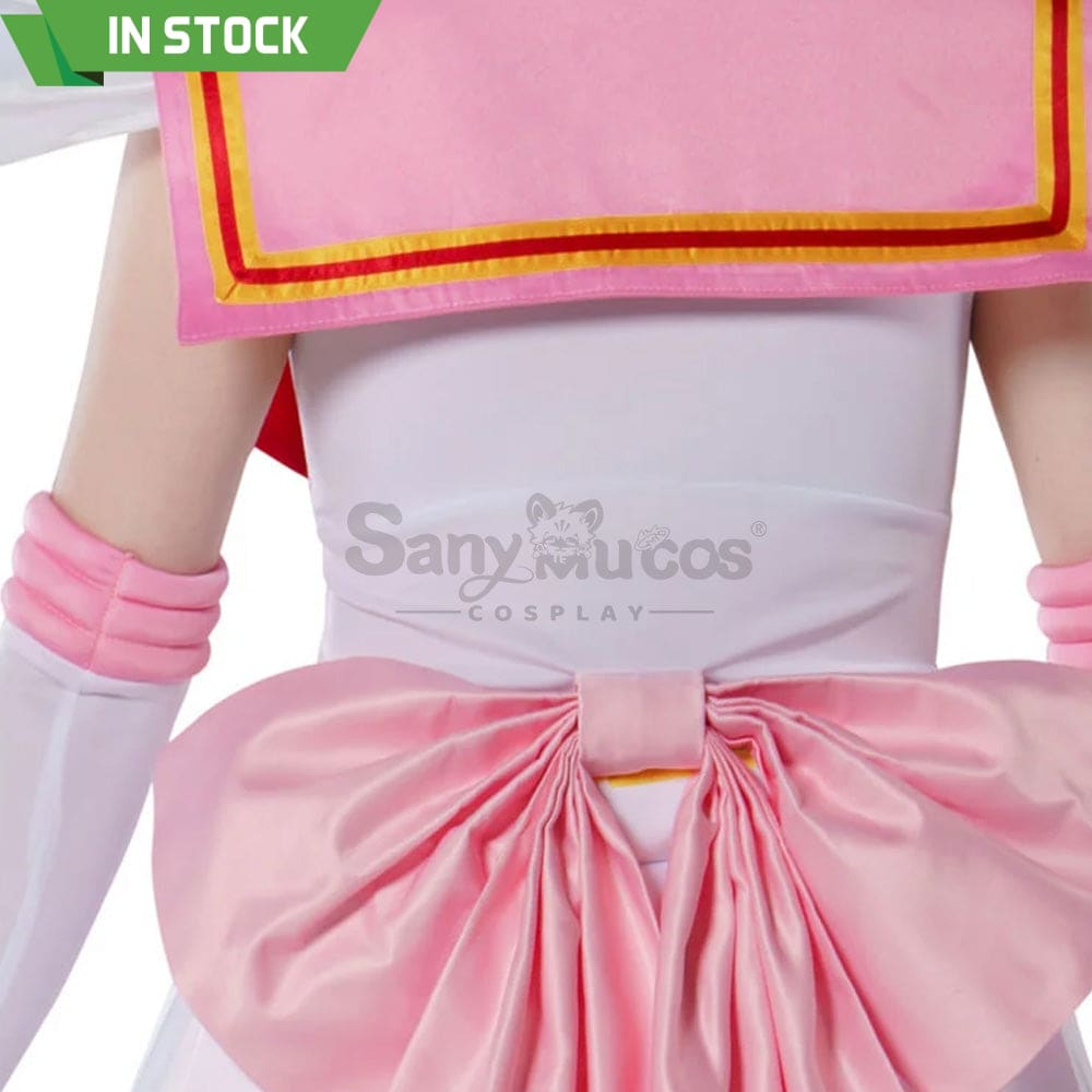 【In Stock】Anime Sailor Moon Supers Cosplay Chibi Chibiusa Tsukino Battle Suit Costume Premium