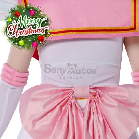 【In Stock】Anime Sailor Moon Supers Cosplay Chibi Chibiusa Tsukino Battle Suit Costume Premium