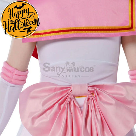 【In Stock】Anime Sailor Moon Supers Cosplay Chibi Chibiusa Tsukino Battle Suit Costume Premium