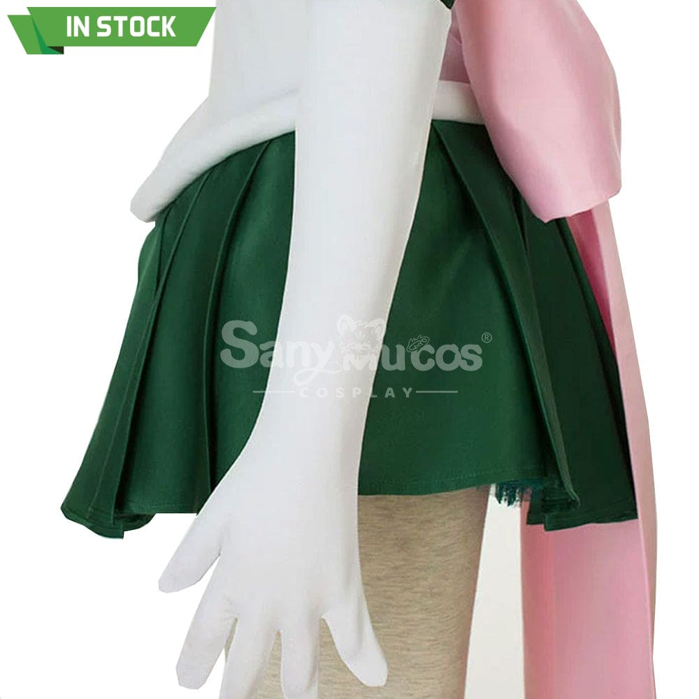 【In Stock】Anime Sailor Moon Supers Cosplay Jupiter Makoto Kino Battle Suit Costume Costumes