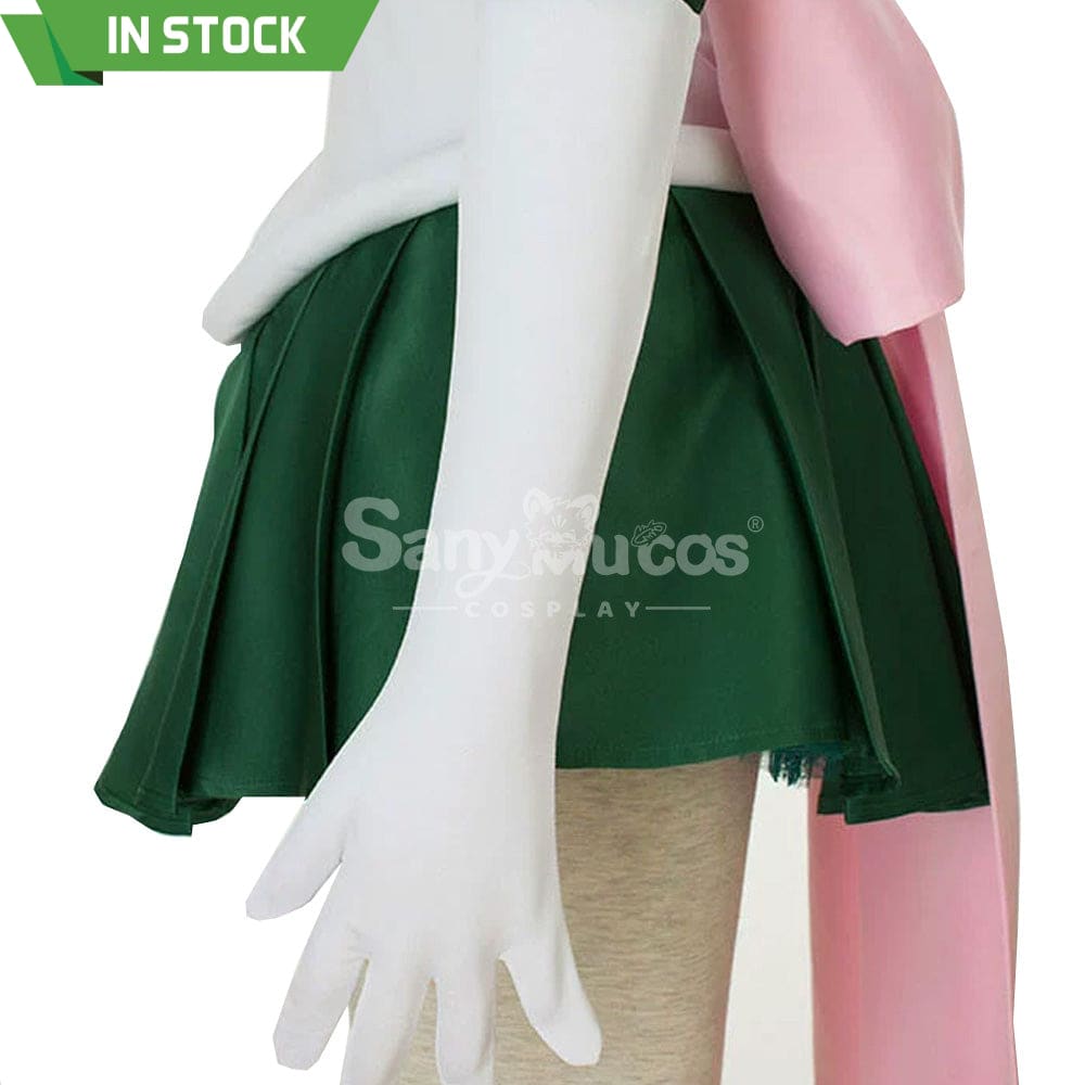 【In Stock】Anime Sailor Moon Supers Cosplay Jupiter Makoto Kino Battle Suit Costume Costumes