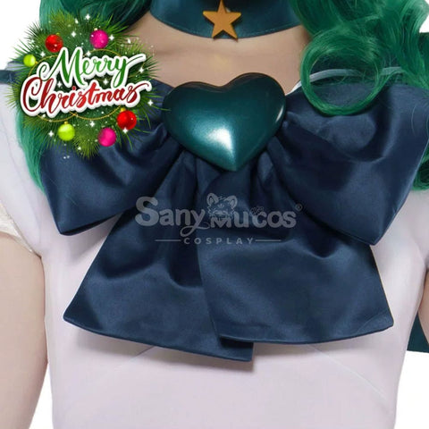 【In Stock】Anime Sailor Moon Supers Cosplay Neptune Michiru Kaiou Battle Suit Costume Premium