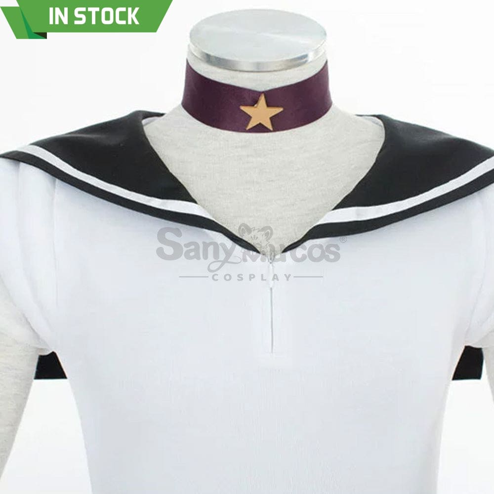 【In Stock】Anime Sailor Moon Supers Cosplay Pluto Setsuna Meiou Battle Suit Costume Costumes