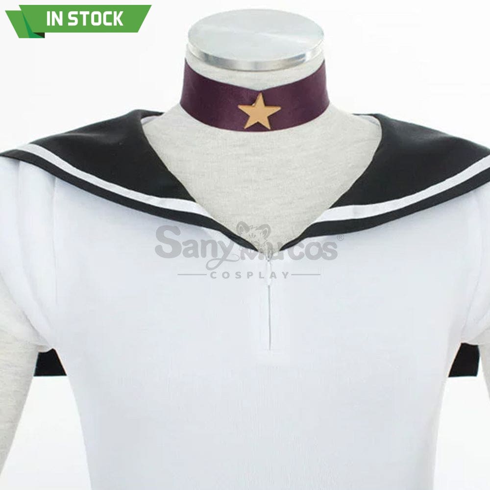 【In Stock】Anime Sailor Moon Supers Cosplay Pluto Setsuna Meiou Battle Suit Costume Costumes