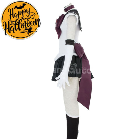【In Stock】Anime Sailor Moon Supers Cosplay Pluto Setsuna Meiou Battle Suit Costume Costumes