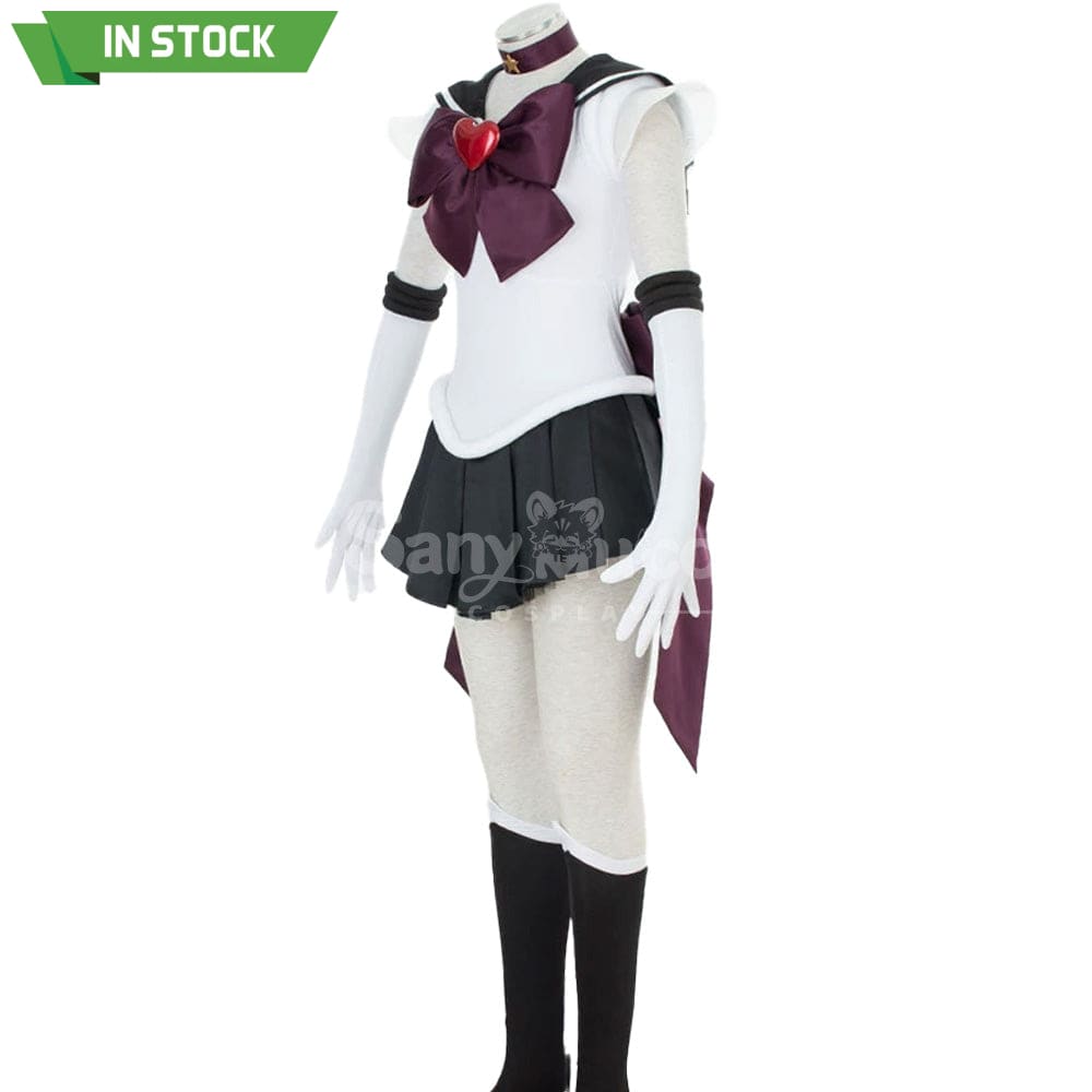 【In Stock】Anime Sailor Moon Supers Cosplay Pluto Setsuna Meiou Battle Suit Costume Costumes