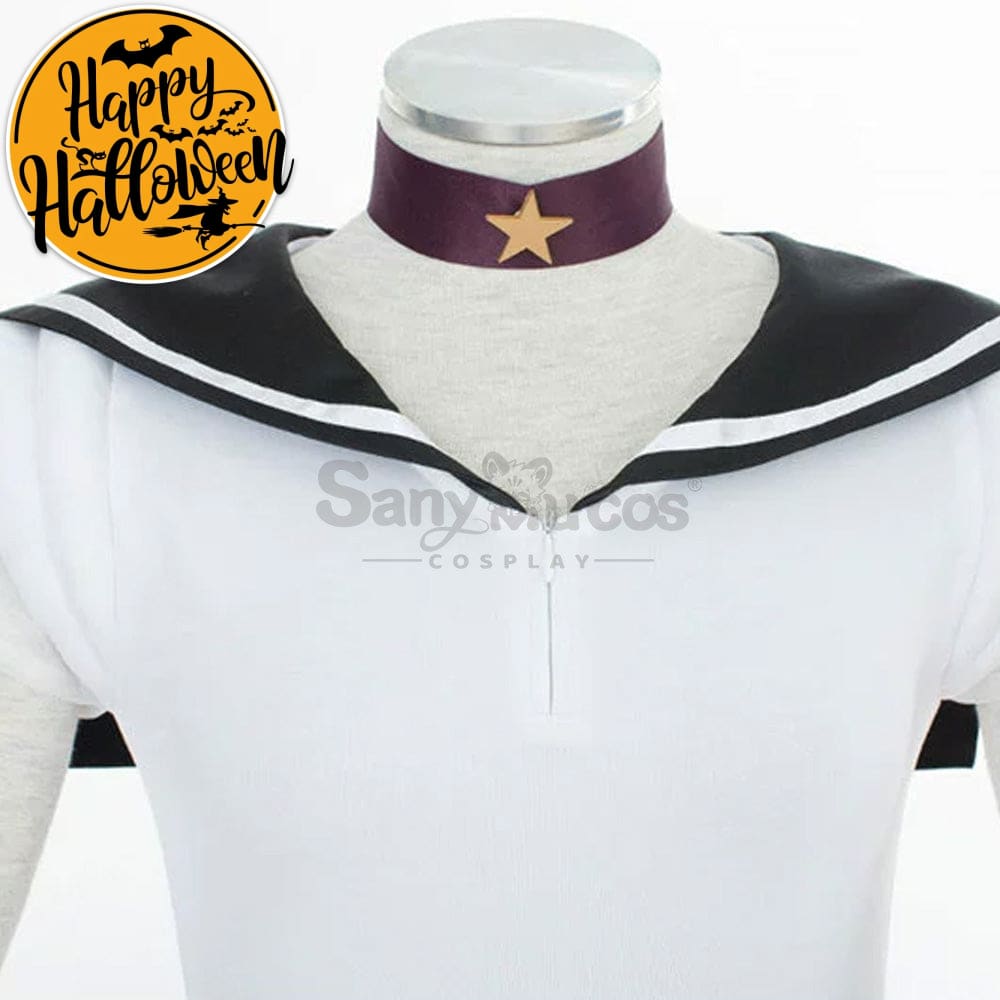 【In Stock】Anime Sailor Moon Supers Cosplay Pluto Setsuna Meiou Battle Suit Costume Costumes