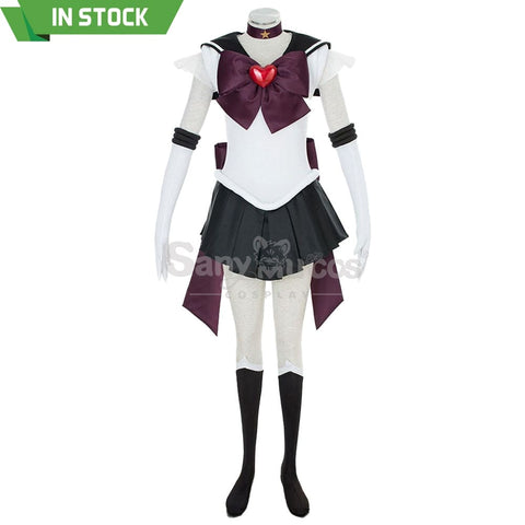 【In Stock】Anime Sailor Moon Supers Cosplay Pluto Setsuna Meiou Battle Suit Costume Costumes