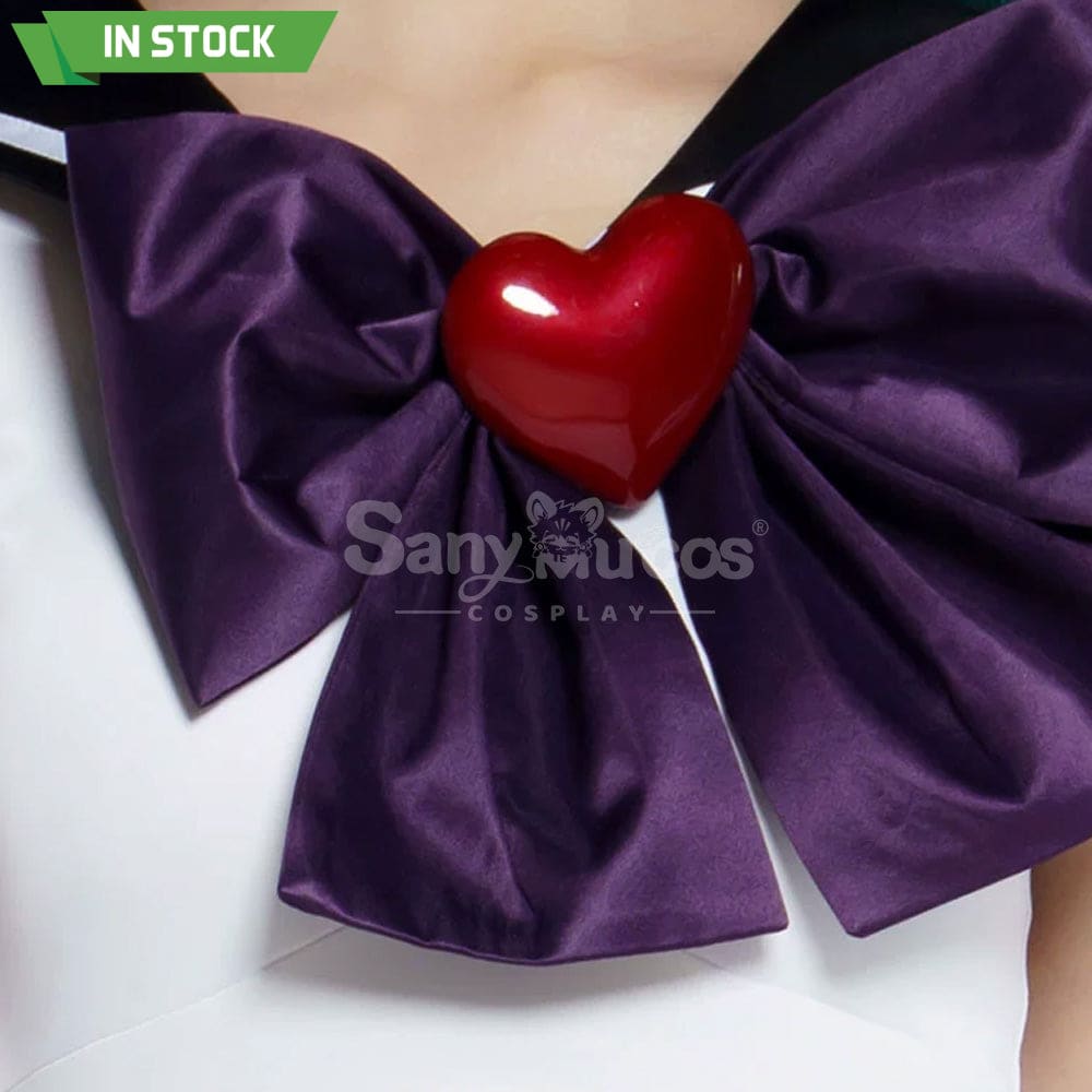 【In Stock】Anime Sailor Moon Supers Cosplay Pluto Setsuna Meiou Battle Suit Costume Premium