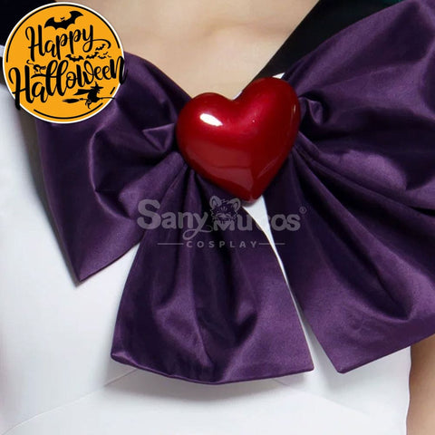 【In Stock】Anime Sailor Moon Supers Cosplay Pluto Setsuna Meiou Battle Suit Costume Premium