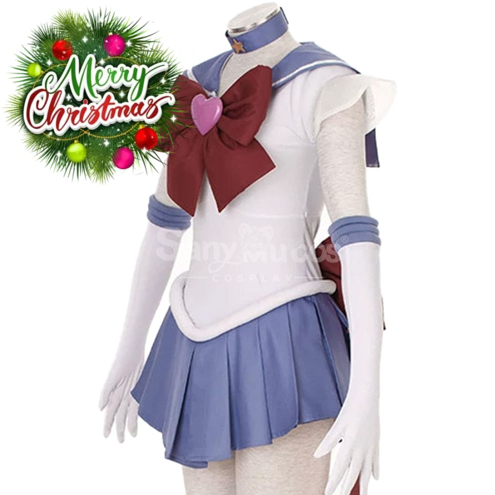 【In Stock】Anime Sailor Moon Supers Cosplay Saturn Hotaru Tomoe Battle Suit Costume Costumes