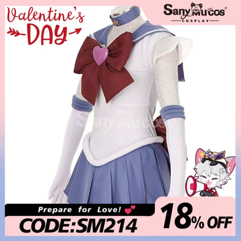 【In Stock】Anime Sailor Moon Supers Cosplay Saturn Hotaru Tomoe Battle Suit Costume Costumes