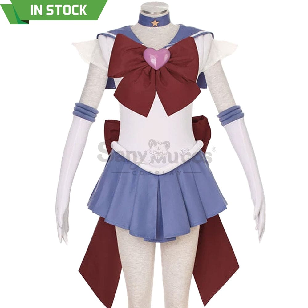 【In Stock】Anime Sailor Moon Supers Cosplay Saturn Hotaru Tomoe Battle Suit Costume Costumes