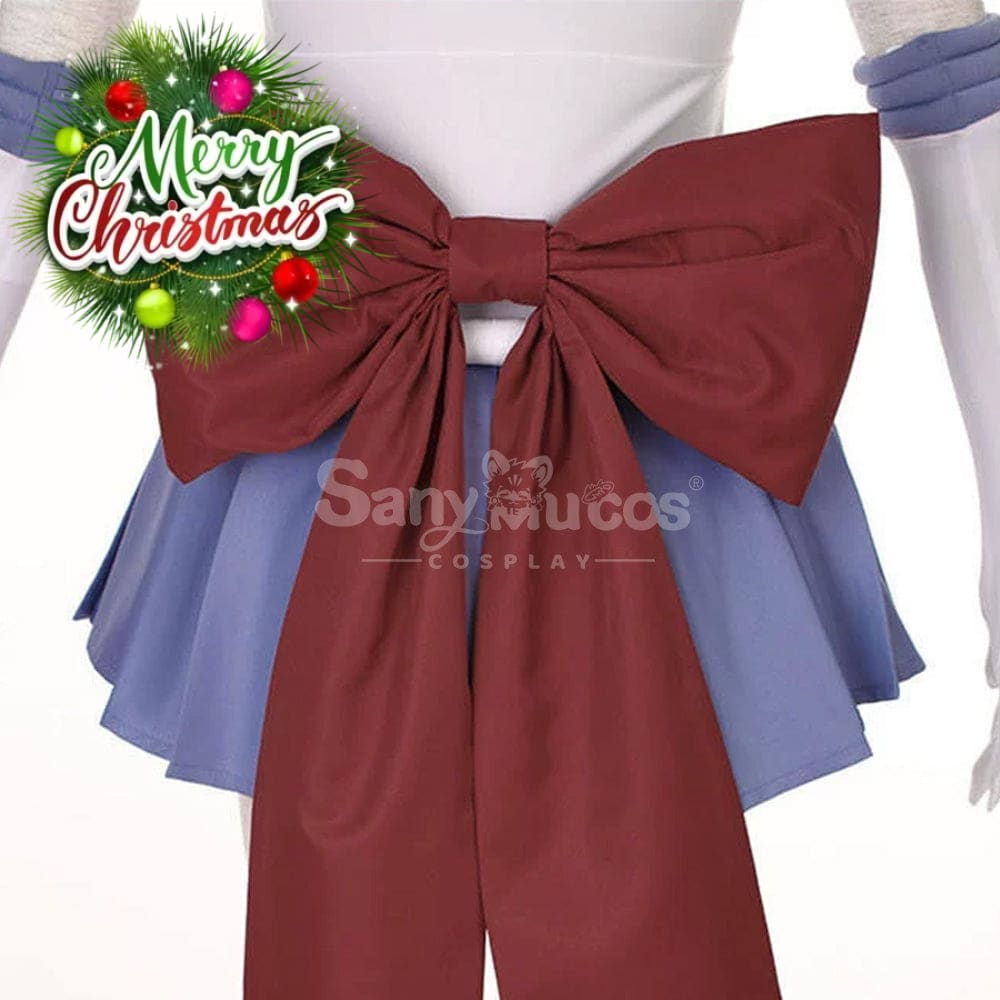 【In Stock】Anime Sailor Moon Supers Cosplay Saturn Hotaru Tomoe Battle Suit Costume Costumes