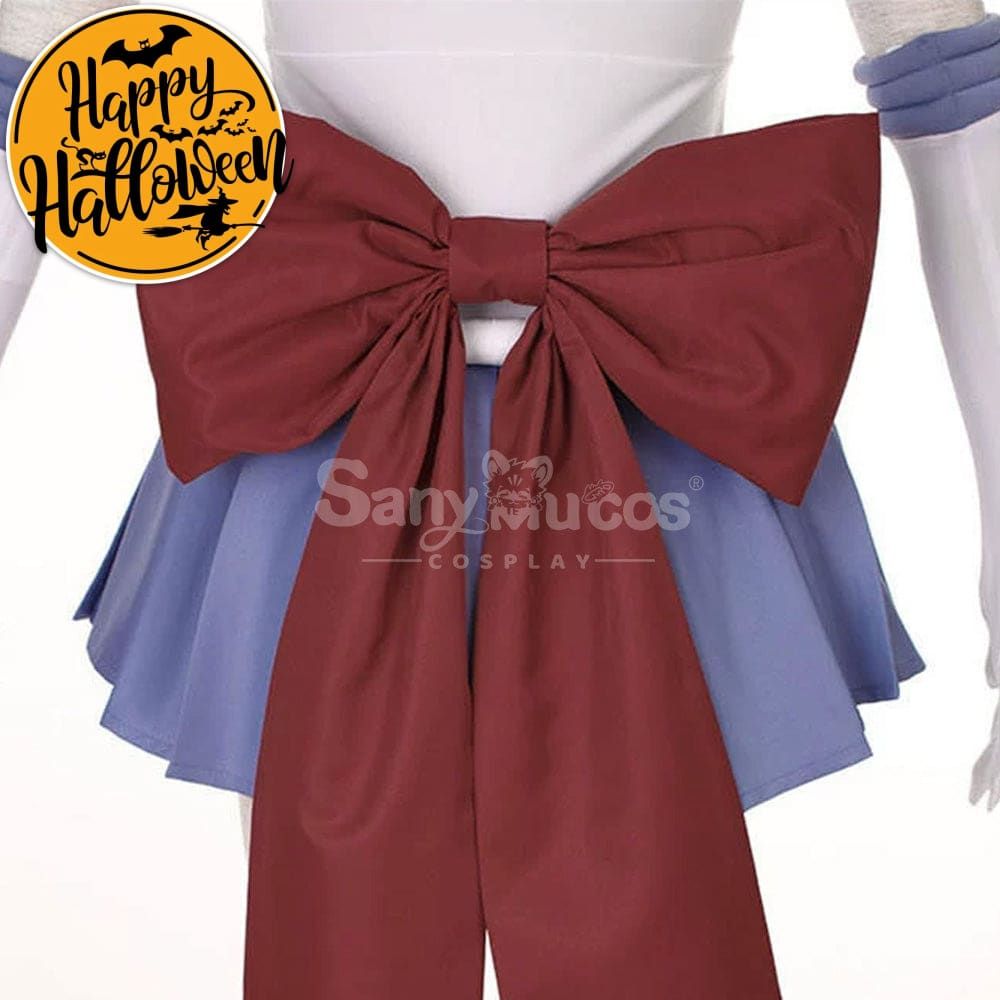 【In Stock】Anime Sailor Moon Supers Cosplay Saturn Hotaru Tomoe Battle Suit Costume Costumes