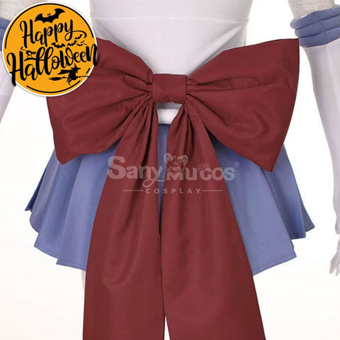 【In Stock】Anime Sailor Moon Supers Cosplay Saturn Hotaru Tomoe Battle Suit Costume Costumes