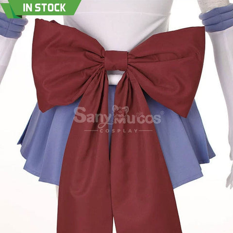 【In Stock】Anime Sailor Moon Supers Cosplay Saturn Hotaru Tomoe Battle Suit Costume Costumes