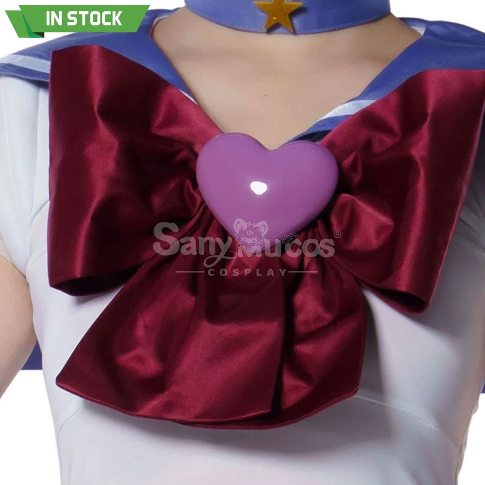 【In Stock】Anime Sailor Moon Supers Cosplay Saturn Hotaru Tomoe Battle Suit Costume Premium