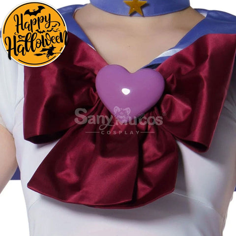 【In Stock】Anime Sailor Moon Supers Cosplay Saturn Hotaru Tomoe Battle Suit Costume Premium