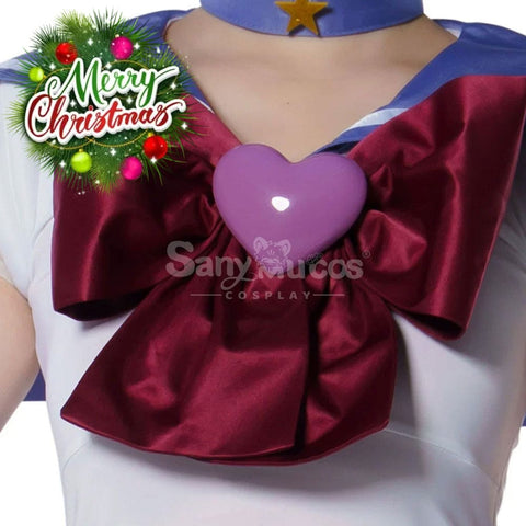 【In Stock】Anime Sailor Moon Supers Cosplay Saturn Hotaru Tomoe Battle Suit Costume Premium