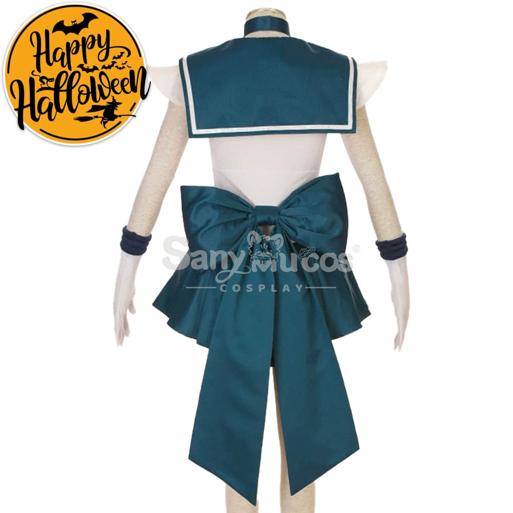 【In Stock】Anime Sailor Moon Supers Cosplay Uranus Haruka Tenou Battle Suit Costume Costumes