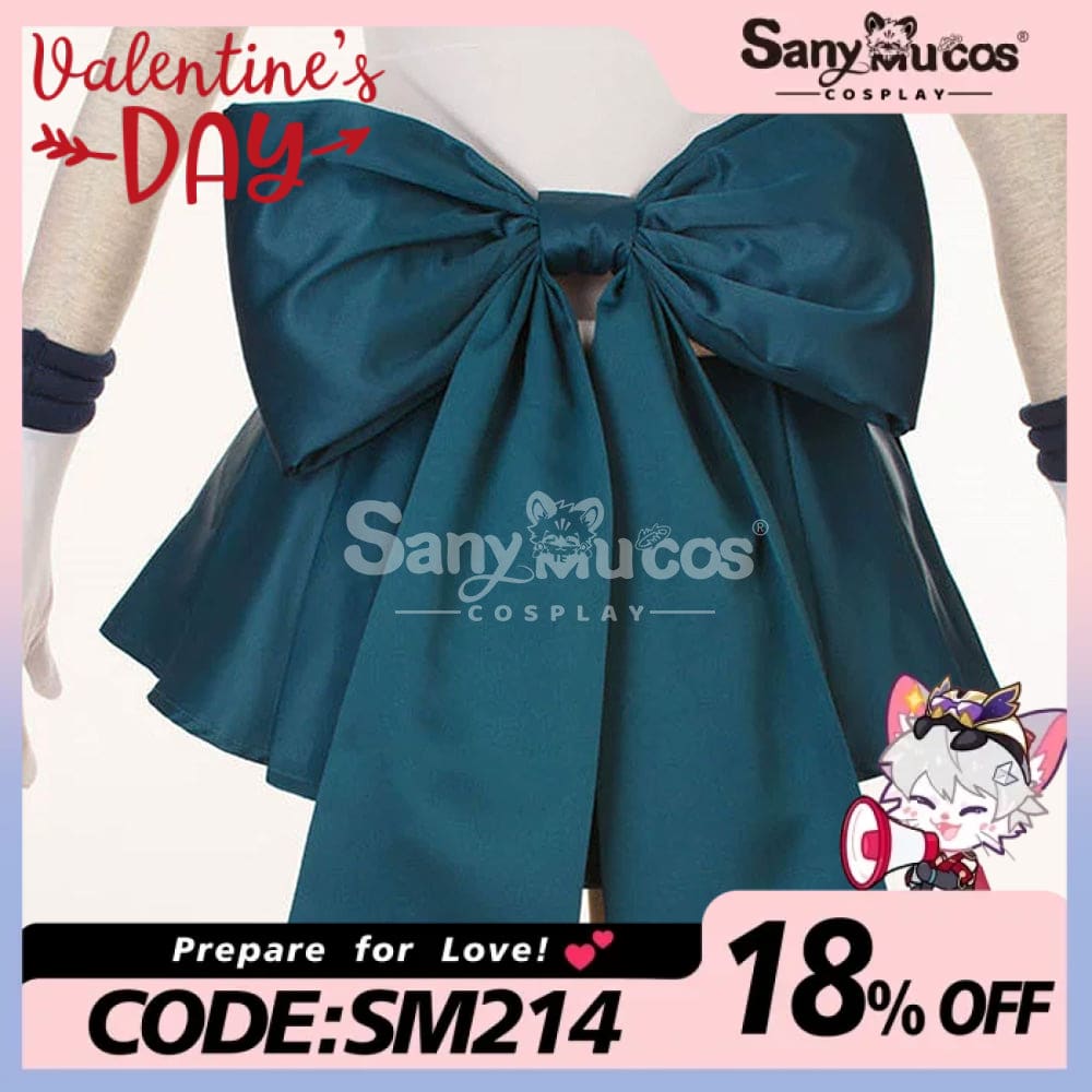 【In Stock】Anime Sailor Moon Supers Cosplay Uranus Haruka Tenou Battle Suit Costume Costumes