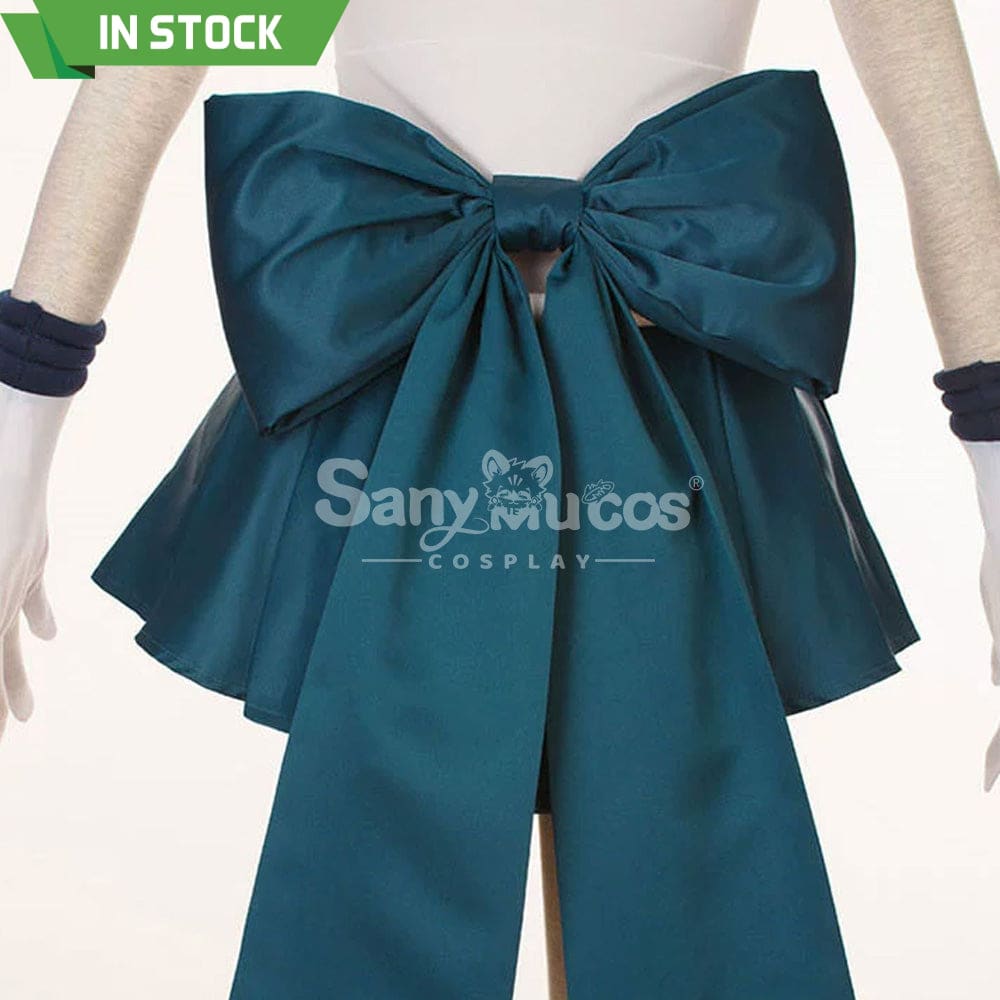 【In Stock】Anime Sailor Moon Supers Cosplay Uranus Haruka Tenou Battle Suit Costume Costumes