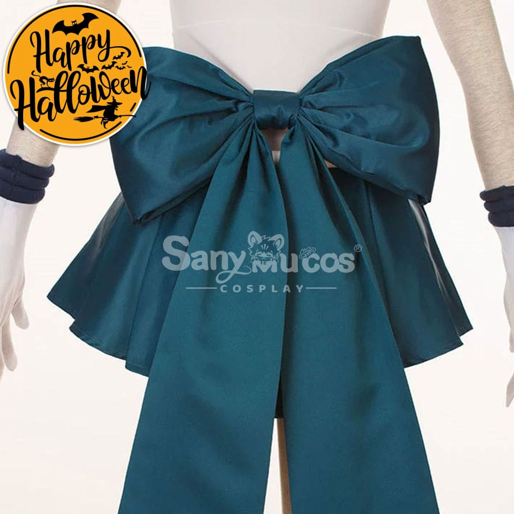 【In Stock】Anime Sailor Moon Supers Cosplay Uranus Haruka Tenou Battle Suit Costume Costumes