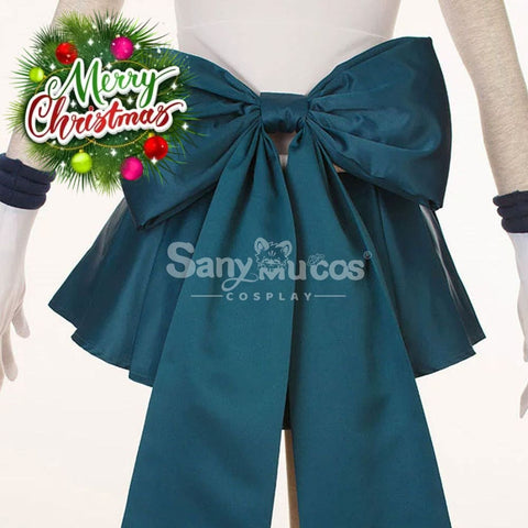 【In Stock】Anime Sailor Moon Supers Cosplay Uranus Haruka Tenou Battle Suit Costume Costumes