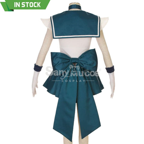 【In Stock】Anime Sailor Moon Supers Cosplay Uranus Haruka Tenou Battle Suit Costume Costumes