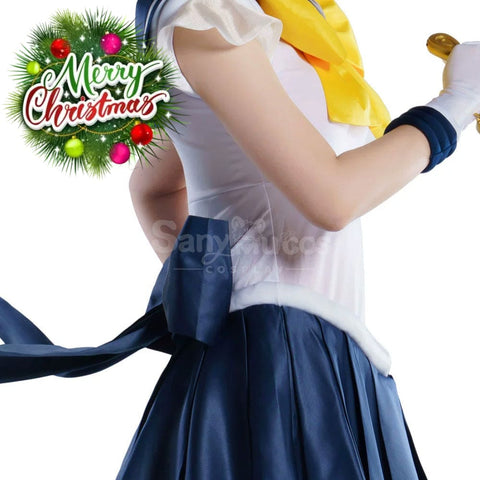 【In Stock】Anime Sailor Moon Supers Cosplay Uranus Haruka Tenou Battle Suit Costume Premium