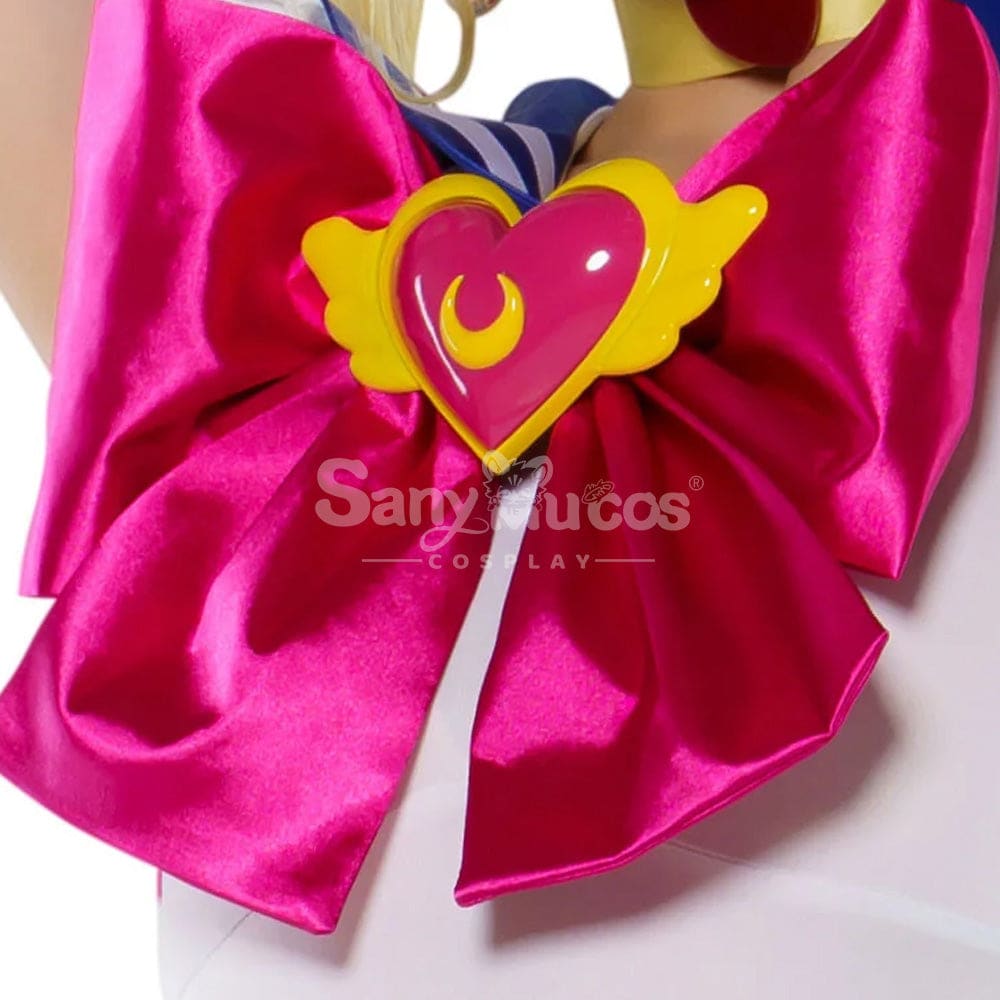 【In Stock】Anime Sailor Moon Supers Cosplay Usagi Tsukino Battle Suit Costume Costumes