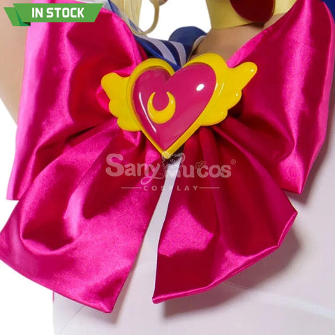 【In Stock】Anime Sailor Moon Supers Cosplay Usagi Tsukino Battle Suit Costume Costumes