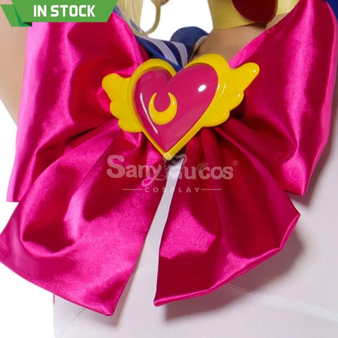 【In Stock】Anime Sailor Moon Supers Cosplay Usagi Tsukino Battle Suit Costume Costumes