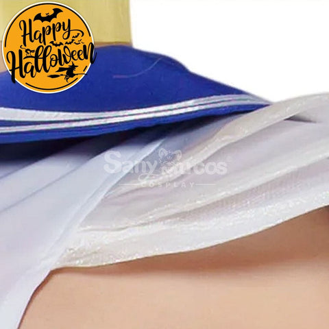 【In Stock】Anime Sailor Moon Supers Cosplay Usagi Tsukino Battle Suit Costume Costumes