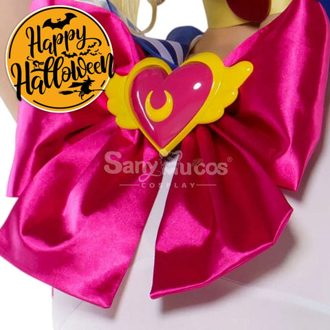 【In Stock】Anime Sailor Moon Supers Cosplay Usagi Tsukino Battle Suit Costume Costumes