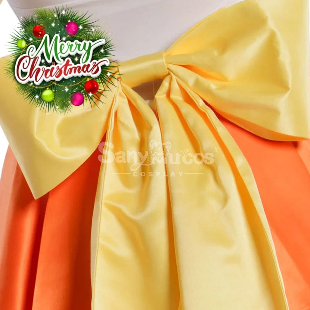 【In Stock】Anime Sailor Moon Supers Cosplay Venus Minako Aino Battle Suit Costume Premium