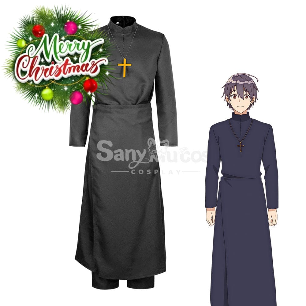 【In Stock】Anime Saint Cecilia And Pastor Lawrence Cosplay Costume Costumes