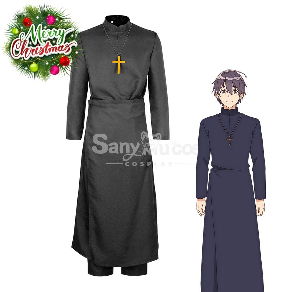 【In Stock】Anime Saint Cecilia And Pastor Lawrence Cosplay Costume Costumes