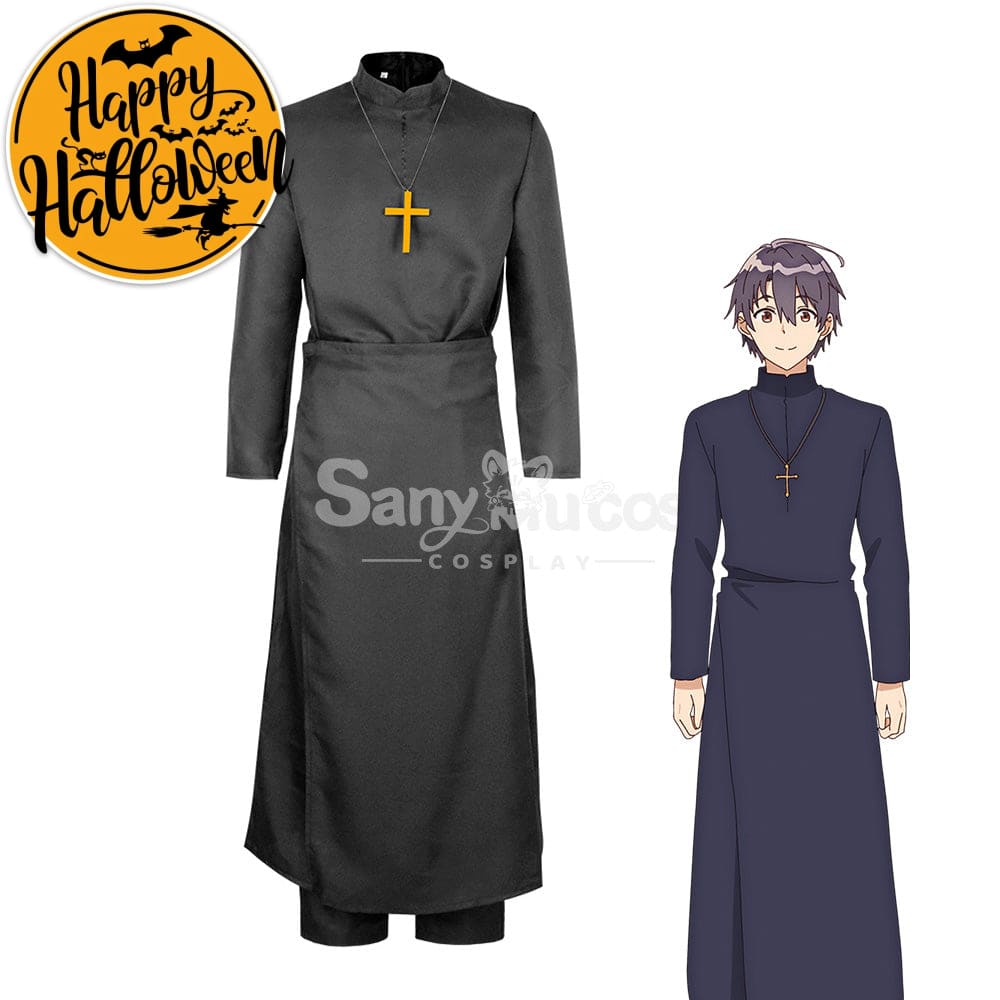 【In Stock】Anime Saint Cecilia And Pastor Lawrence Cosplay Costume Costumes