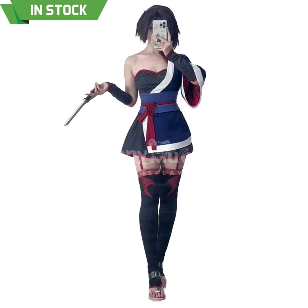 【In Stock】Anime Scissor Seven Cosplay Plum Blossom Eleven Costume Costumes