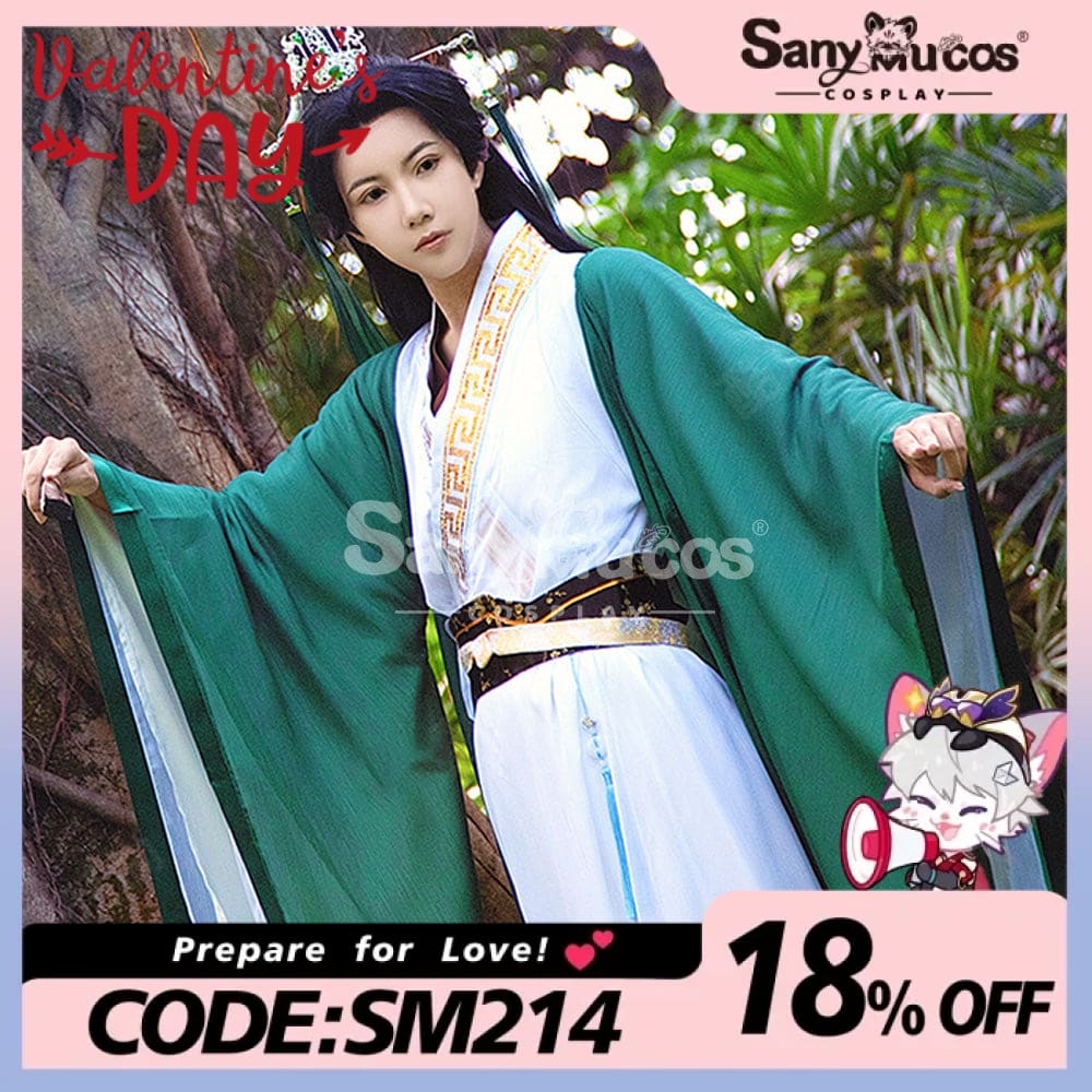 【In Stock】Anime Scumbag System Cosplay Shen Qingqiu Costume Costumes