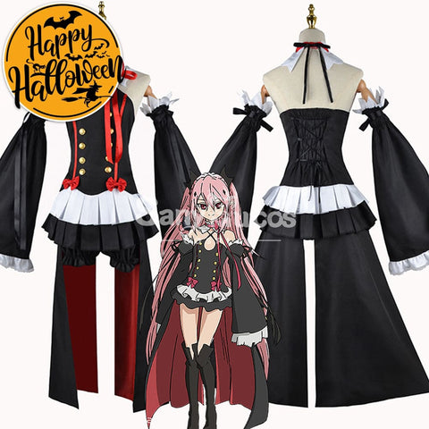 【In Stock】Anime Seraph Of The End Cosplay Krul Tepes Costume Costumes