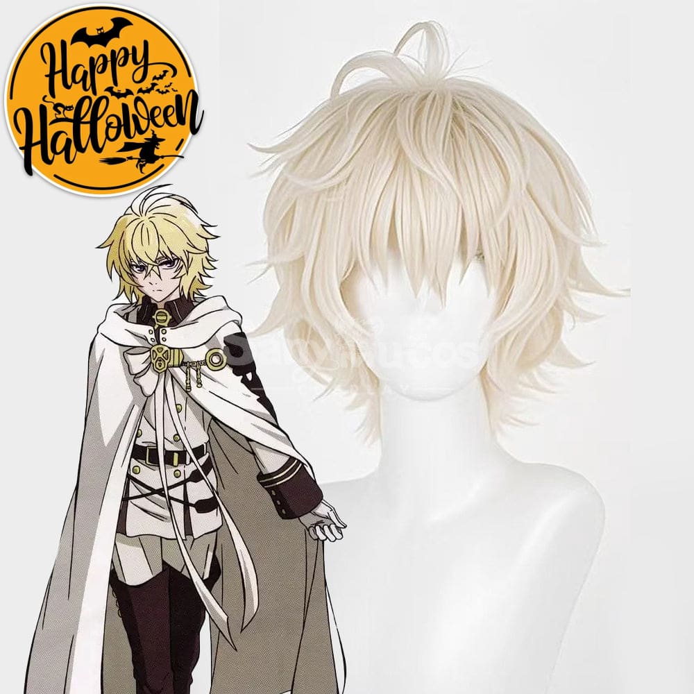 【In Stock】Anime Seraph Of The End/Owari no Seraph Cosplay Mikaela Hyakuya Cosplay Wig Cosplay Wigs