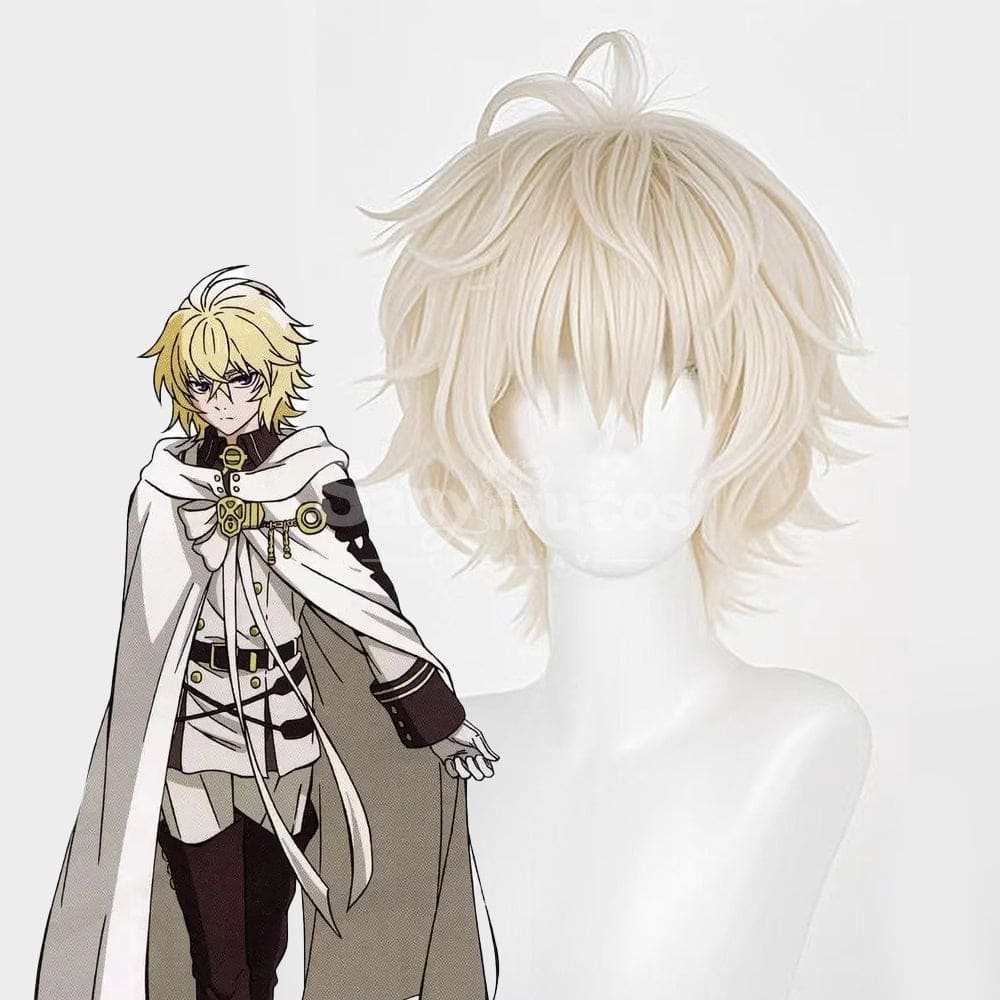 【In Stock】Anime Seraph Of The End/Owari no Seraph Cosplay Mikaela Hyakuya Cosplay Wig Cosplay Wigs