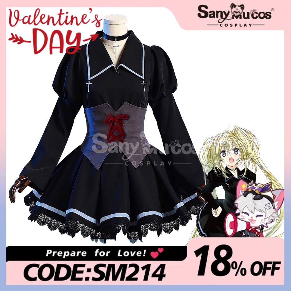 【In Stock】Anime Shugo Kyara! Cosplay Tsukiyomi Utau Costume Costumes