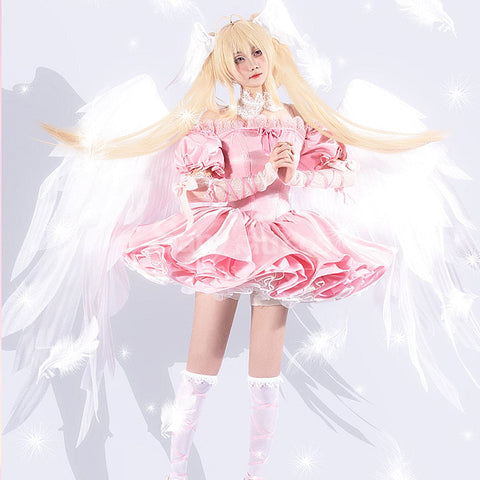 【In Stock】Anime Shugo Chara! Cosplay Utau Hoshina Seraphic Charm Cosplay Costume Cosplay Costumes